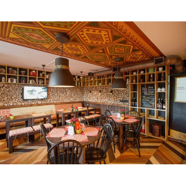 Ресторанный сервис бронирования столиков menu-rest.com - Интерьер ресторана "Пхали-Хинкали"