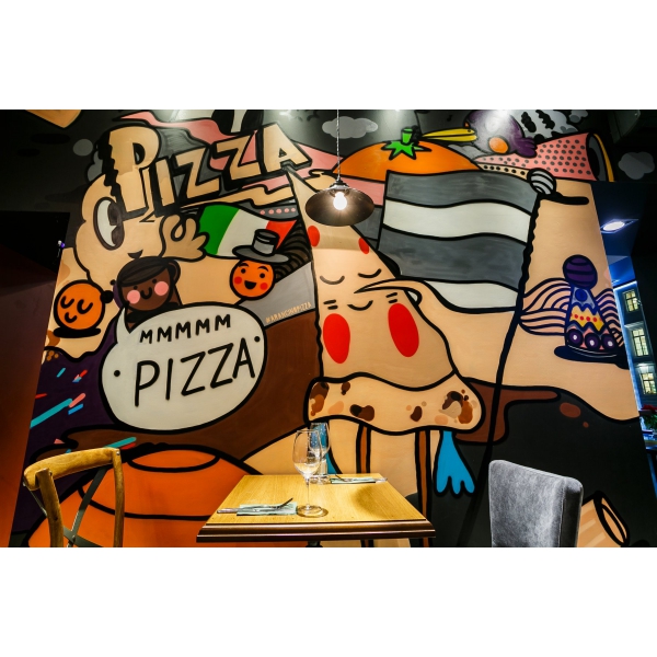 Ресторанный сервис бронирования столиков menu-rest.com - Интерьер ресторана "Arancino pizza"