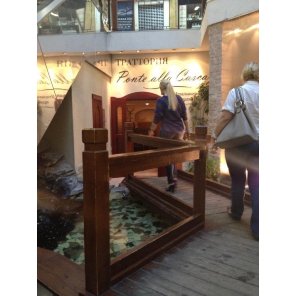 Ресторанный сервис бронирования столиков menu-rest.com - Интерьер ресторана "Траттория Ponte alla Cascata"