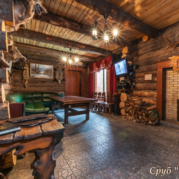 Ресторанный сервис бронирования столиков menu-rest.com - Интерьер ресторана "Таёжный"