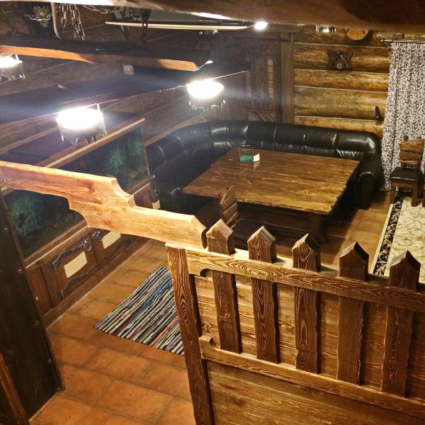 Ресторанный сервис бронирования столиков menu-rest.com - Интерьер ресторана "Таёжный"