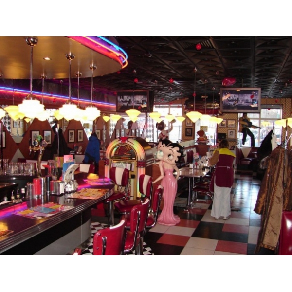 Ресторанный сервис бронирования столиков menu-rest.com - Интерьер ресторана "Beverly Hills Diner"