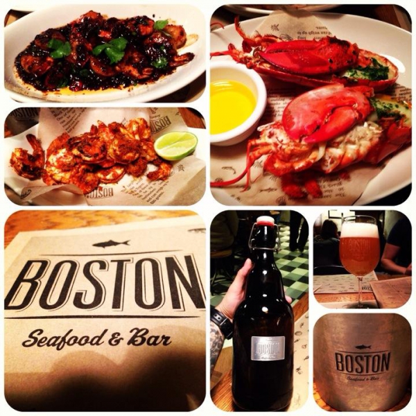 Ресторанный сервис бронирования столиков menu-rest.com - Интерьер ресторана "Boston Seafood & Bar"