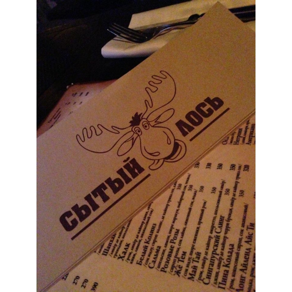 Ресторанный сервис бронирования столиков menu-rest.com - Интерьер ресторана "Сытый Лось"