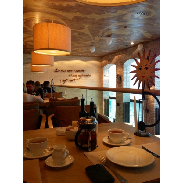 Ресторанный сервис бронирования столиков menu-rest.com - Интерьер ресторана "Bocconcino"