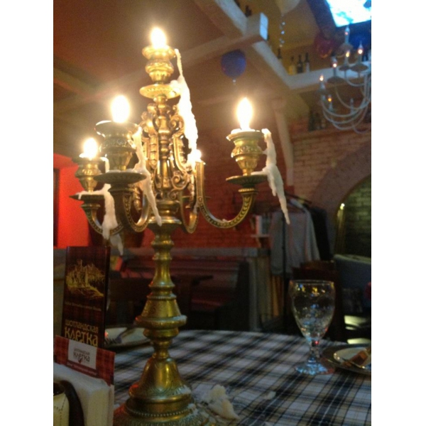 Ресторанный сервис бронирования столиков menu-rest.com - Интерьер ресторана "Шотландская клетка"