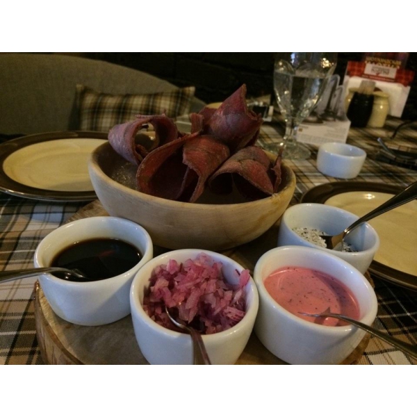 Ресторанный сервис бронирования столиков menu-rest.com - Интерьер ресторана "Шотландская клетка"