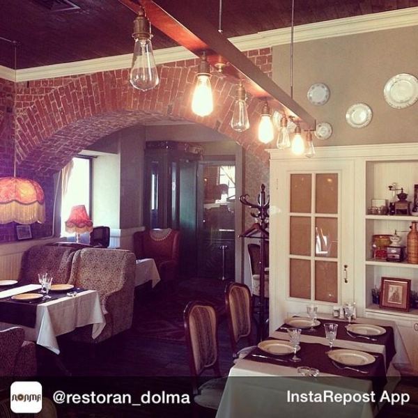 Ресторанный сервис бронирования столиков menu-rest.com - Интерьер ресторана "Долма"