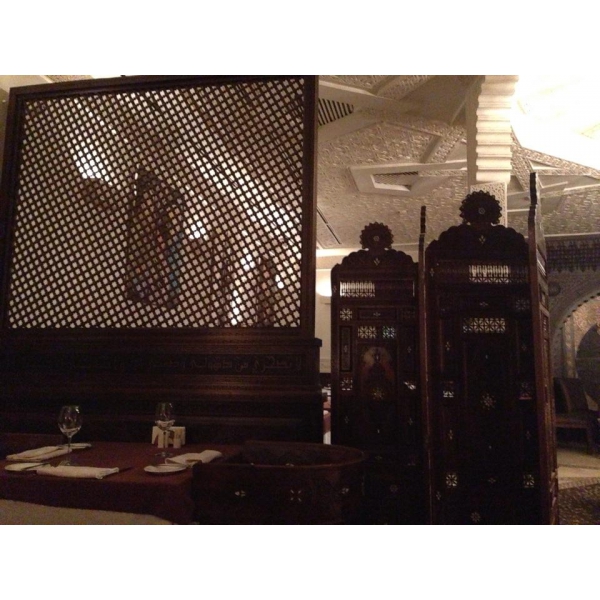 Ресторанный сервис бронирования столиков menu-rest.com - Интерьер ресторана "Дамас"