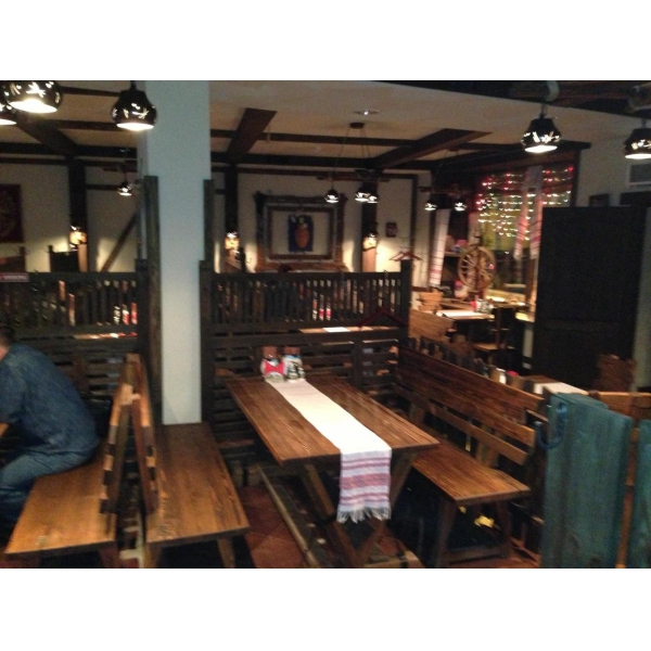 Ресторанный сервис бронирования столиков menu-rest.com - Интерьер ресторана "Белорусская Хата"