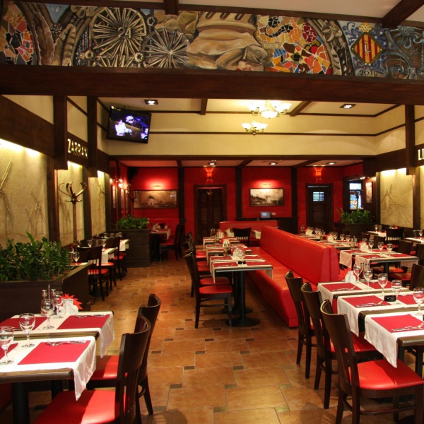 Ресторанный сервис бронирования столиков menu-rest.com - Интерьер ресторана "Lizarran"