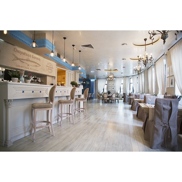 Ресторанный сервис бронирования столиков menu-rest.com - Интерьер ресторана "Омулевая бочка"