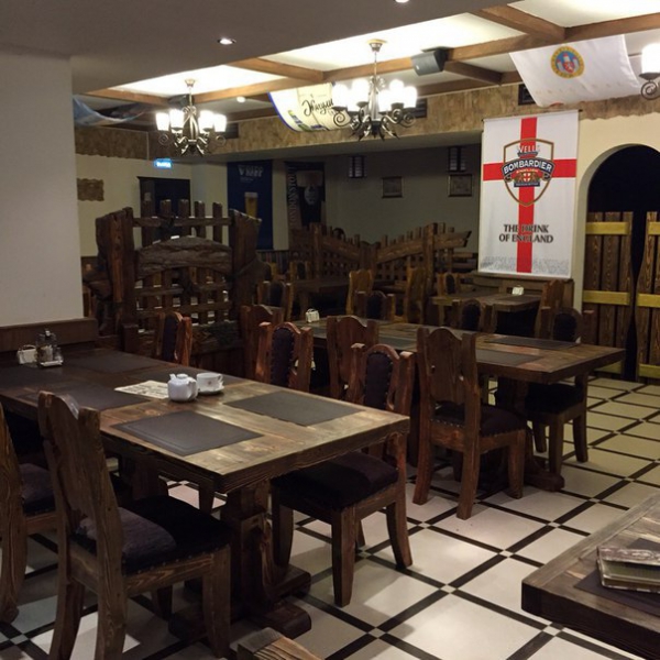 Ресторанный сервис бронирования столиков menu-rest.com - Интерьер ресторана "Штаб квартира фрау Мюллер"