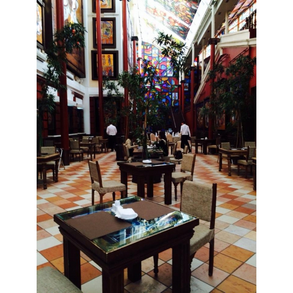 Ресторанный сервис бронирования столиков menu-rest.com - Интерьер ресторана "Галерея Художника"