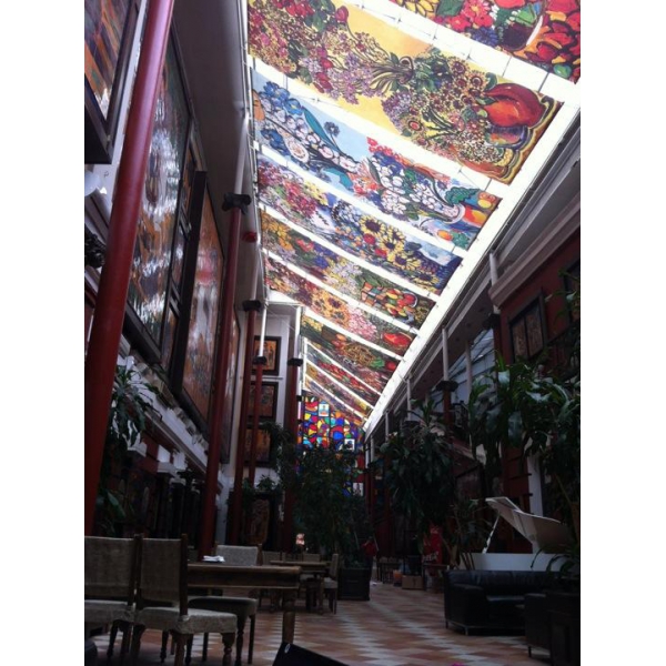 Ресторанный сервис бронирования столиков menu-rest.com - Интерьер ресторана "Галерея Художника"