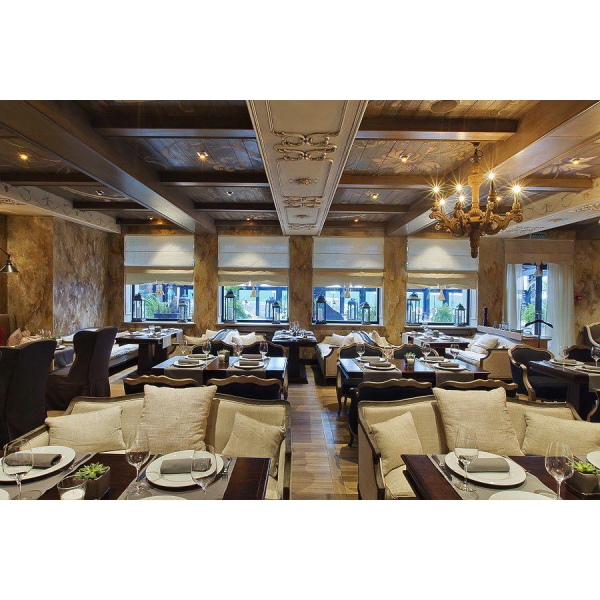 Ресторанный сервис бронирования столиков menu-rest.com - Интерьер ресторана "Hills"