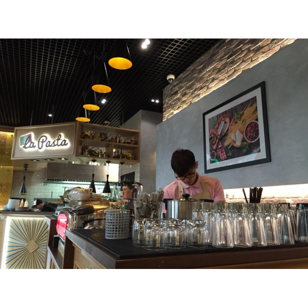 Ресторанный сервис бронирования столиков menu-rest.com - Интерьер ресторана "LaPasta"