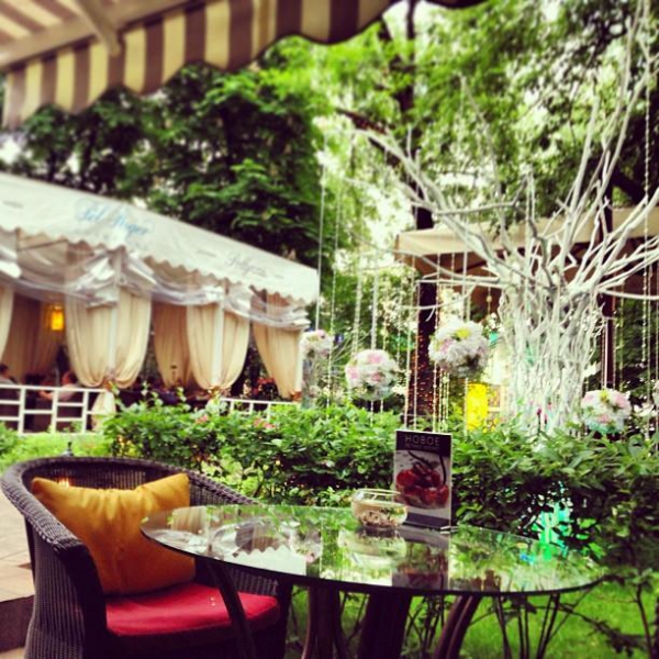 Ресторанный сервис бронирования столиков menu-rest.com - Интерьер ресторана "Polly сад"