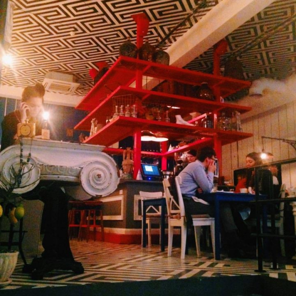 Ресторанный сервис бронирования столиков menu-rest.com - Интерьер ресторана "Molon Lave"