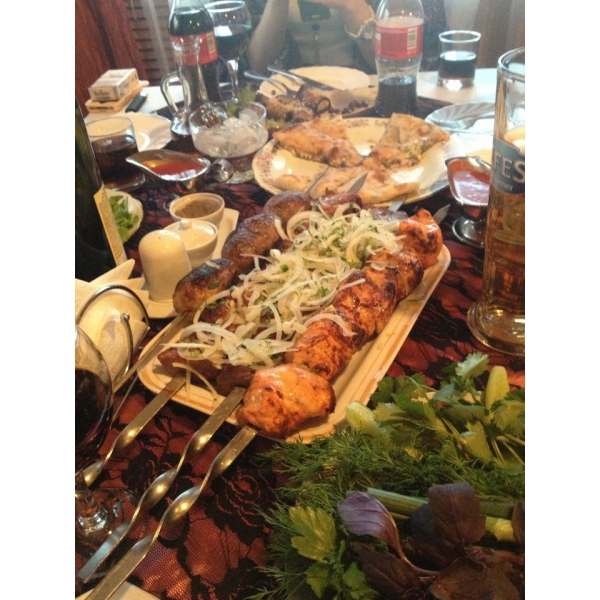 Ресторанный сервис бронирования столиков menu-rest.com - Интерьер ресторана "Владикавказ"