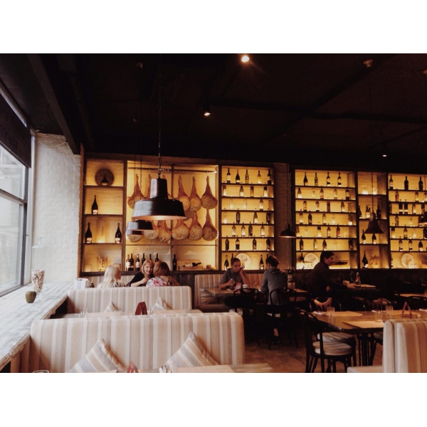 Ресторанный сервис бронирования столиков menu-rest.com - Интерьер ресторана "La Scarpetta"