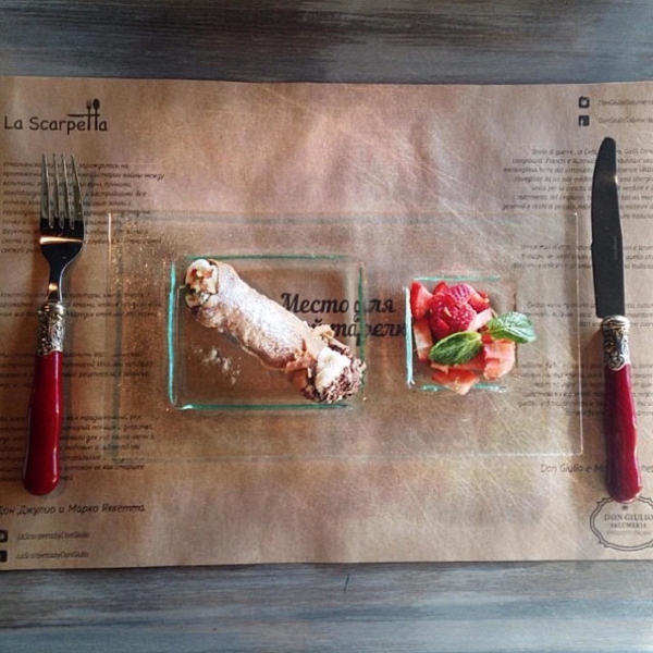 Ресторанный сервис бронирования столиков menu-rest.com - Интерьер ресторана "La Scarpetta"