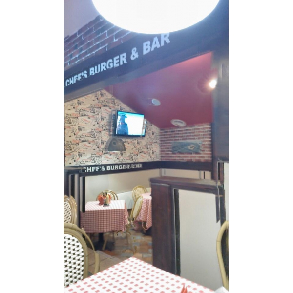 Ресторанный сервис бронирования столиков menu-rest.com - Интерьер ресторана "Chef`s Burger Bar"