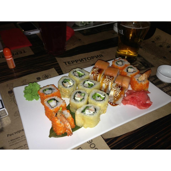 Ресторанный сервис бронирования столиков menu-rest.com - Интерьер ресторана "Территория"