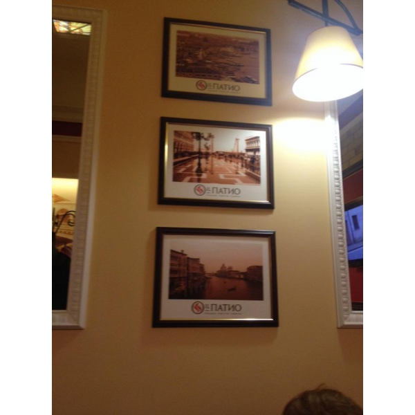 Ресторанный сервис бронирования столиков menu-rest.com - Интерьер ресторана "IL Патио"