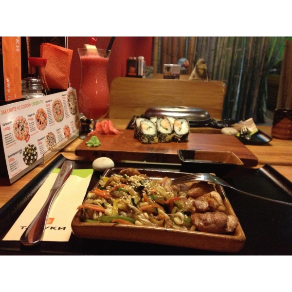 Ресторанный сервис бронирования столиков menu-rest.com - Интерьер ресторана "Тануки"