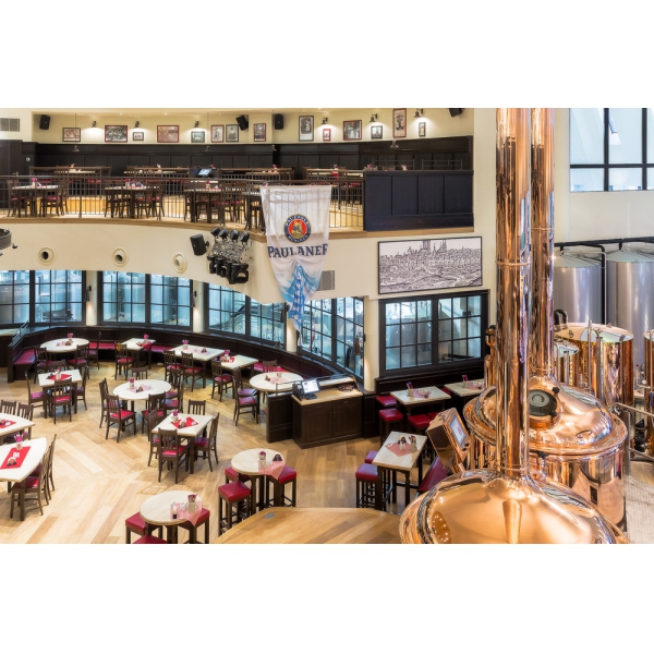 Ресторанный сервис бронирования столиков menu-rest.com - Интерьер ресторана "Paulaner brauhaus"